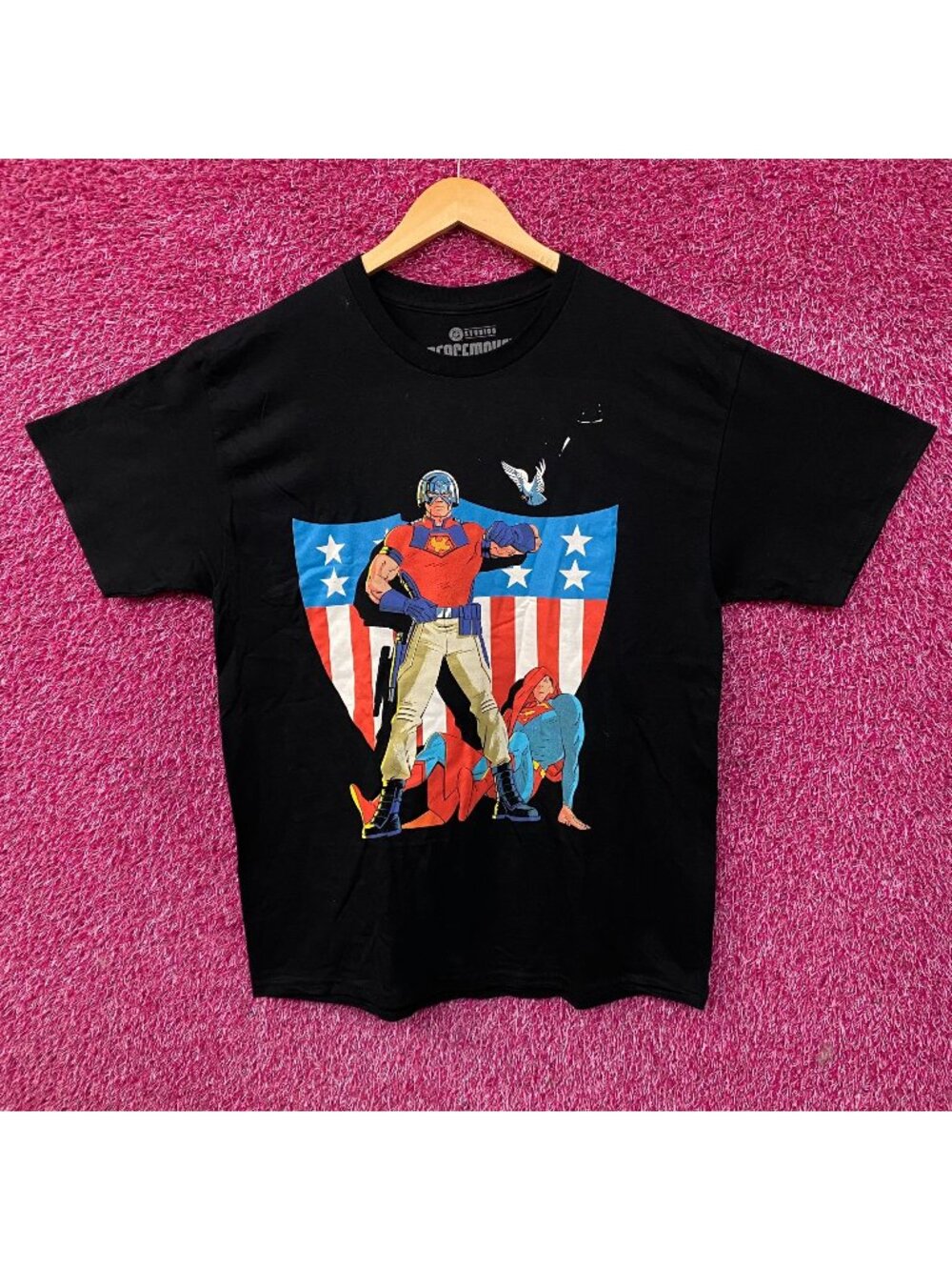 DC Comics Peacemaker & Superman T-Shirt Large